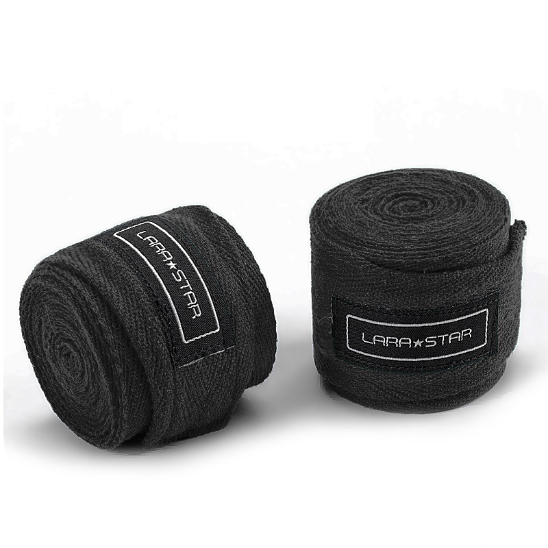 LARA STAR 0703棉质拳击绷带散打绷带泰拳绑带绑手带沙袋护手搏击格斗缠手带高清大图
