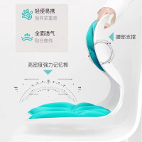 护腰坐姿椅大学宿舍久坐不累护脊美臀垫防驼背座椅靠垫一体式坐垫3759W