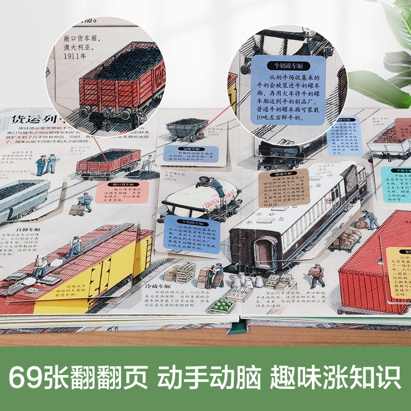 15.揭秘人工智能 [正版]揭秘系列儿童翻翻书3-6-8-12岁以上太空海洋恐龙人体汽车火车飞机绘本3d立体科普大小百科高清大图
