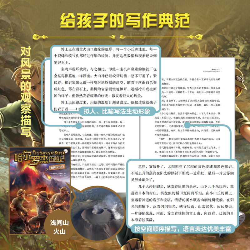 [全套18册]哈尔罗杰历险记 [正版]书店 哈尔罗杰历险记 全套18册南海奇遇勇闯火山口11-15岁青少年儿童科幻冒险小高清大图