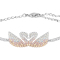 Swarovski 施华洛世奇 渐变色女士手镯成双渐变色天鹅 5256264