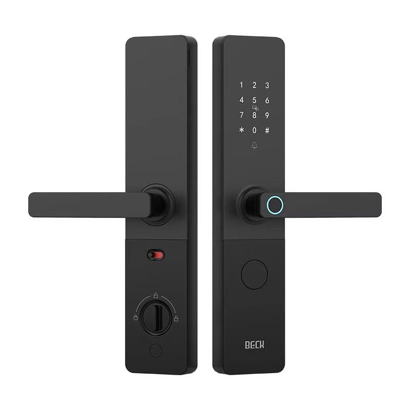 博克指纹锁智能门锁密码锁家用智能锁防盗门锁电子锁专用定制锁体特殊
