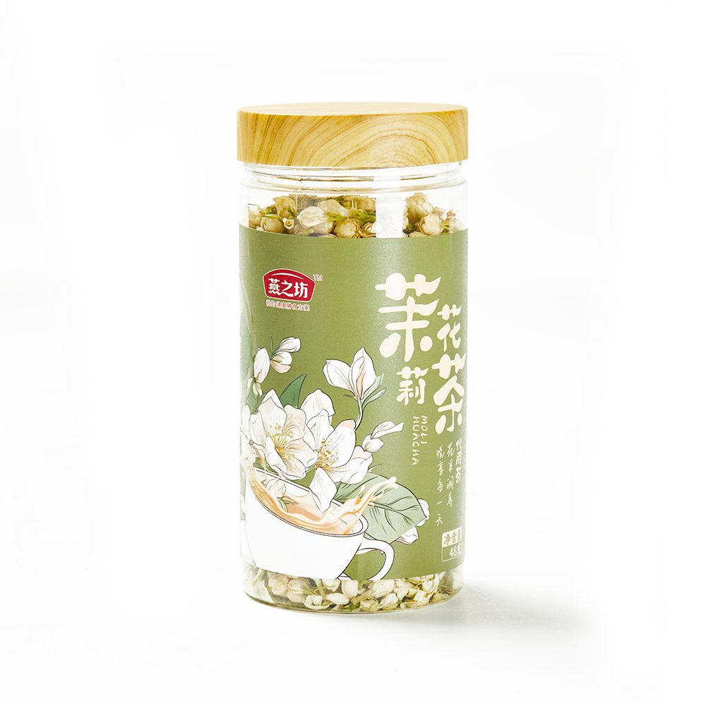 燕之坊 茉莉花茶48g/罐 花果茶草本汉方代茶饮中式茶饮润养滋补清凉去火独立包装高清大图