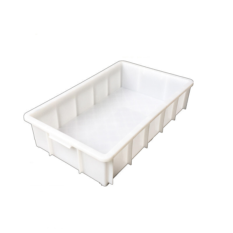 塑料周转箱547*415*330中转物流运输蔬菜水果筐水产养殖箱养鱼塑胶箱加厚