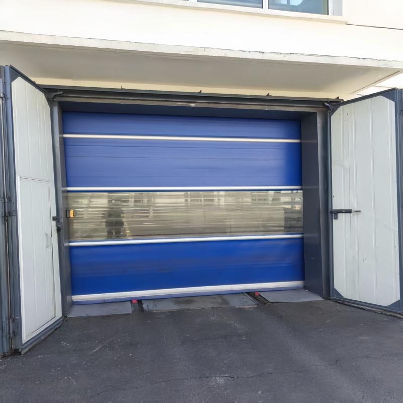 通泰福 快速软质卷帘门PVC升降可视卷闸门 WQ-NBF/平方米高清大图