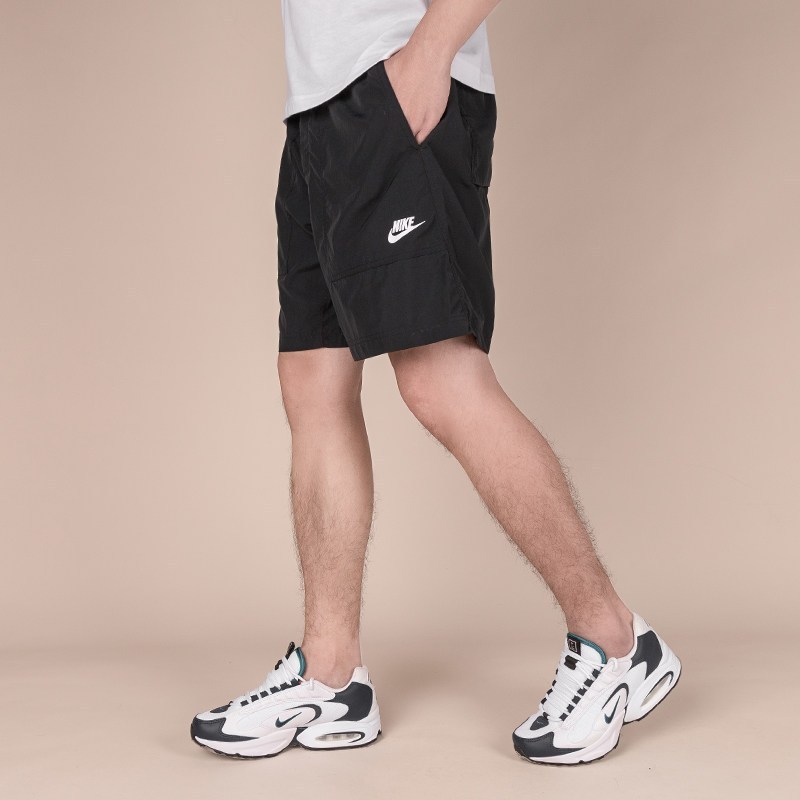 nike耐克男夏季运动休闲透气训练系带五分短裤短裤cu4472010视频