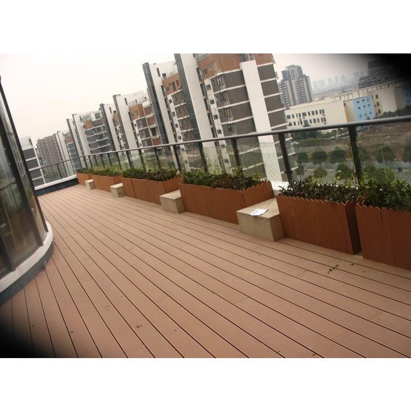 塑木木塑户外地板室外生态木庭院露台防腐木碳化木菠萝格围栏