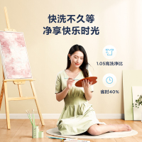 美的10KG洗衣机全自动家用智慧投放 快净滚筒洗烘干一体 智能WIFI MD100VT57WIDS