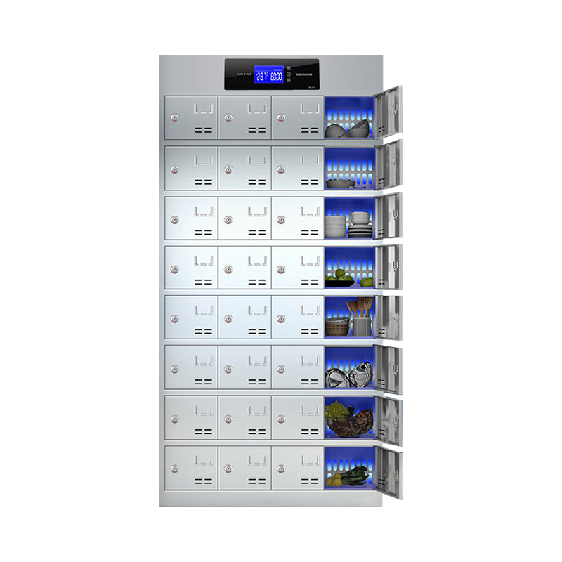 臻远 ZY-XDWG02 不锈钢消毒碗柜食堂餐具柜多门储物柜32门消毒碗柜