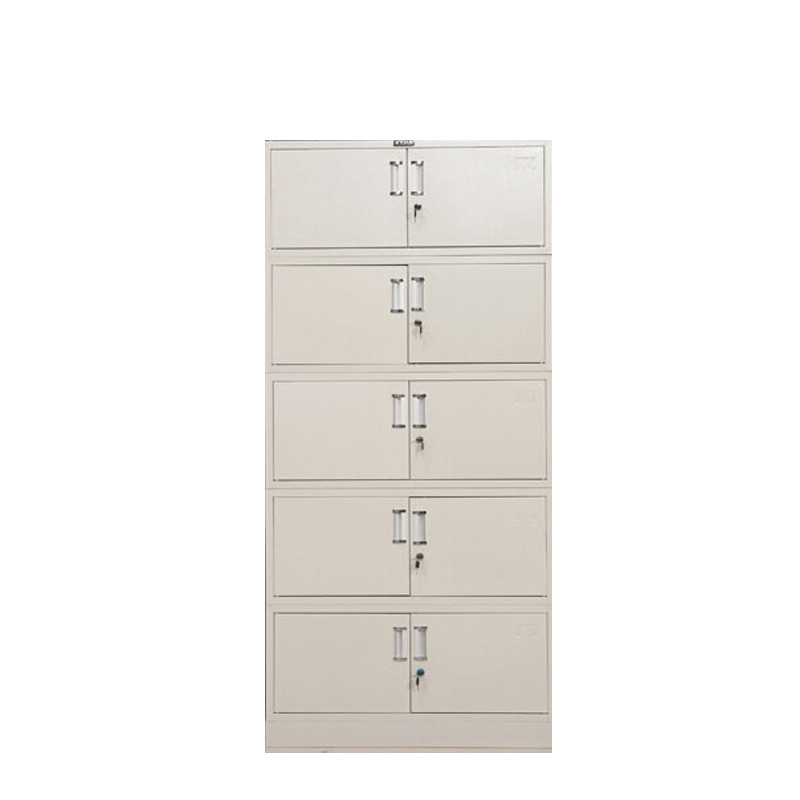 花城办公 五节柜办公柜储物柜文件柜 2050*850*380mm 30个起订(仅限烟台芝罘区供货)