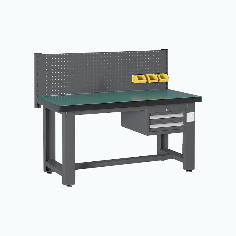 臻远 ZY5073034 重型工作台 吊二抽+方孔挂板 1200*750*1250mm