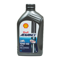 [摩托车机油]Shell壳牌 Advance Ultra 10W-40 超凡爱德王子四冲程 1L 欧洲原装进口