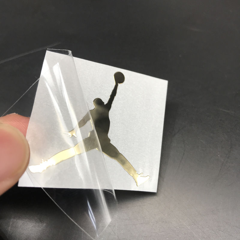 aj乔丹标志手机金属贴 潮牌手机贴纸 笔记本电脑机箱刮痕遮挡贴 金色