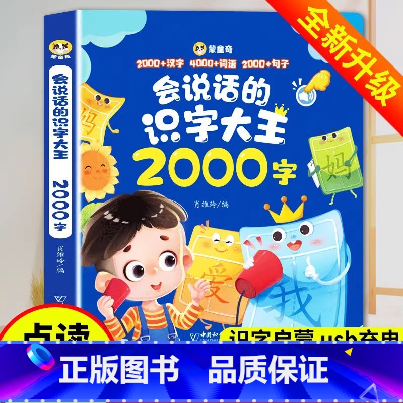会说话的识字大王2000字 【正版】10分钟七大能力全脑开发练习册幼小衔接3-6岁斗半匠宝宝启蒙绘本幼小中大班儿童数学思