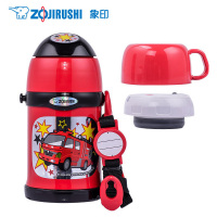 象印(ZO JIRUSHI)进口保温杯SC-ZT45-RZ儿童保温杯进口保温瓶子保温壶保冷壶保温杯水杯450ml 红色