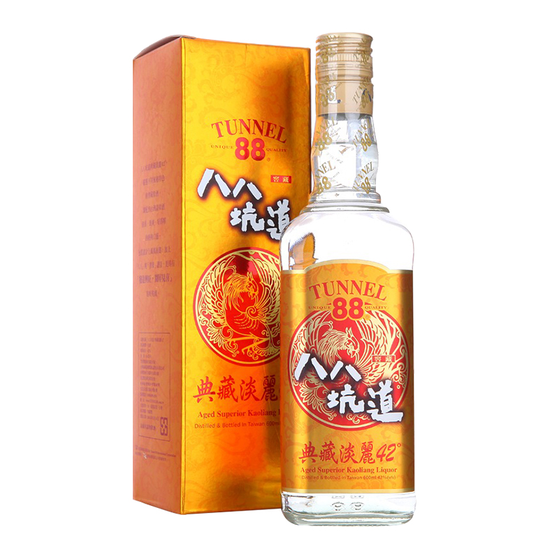 八八坑道 典藏淡丽42度600ml 盒装 清香型白酒