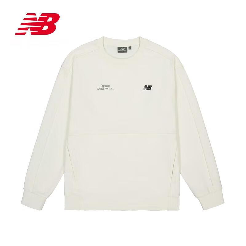 新百伦newbalancet恤男款24年户外运动休闲圆领长袖休闲百搭圆领卫衣