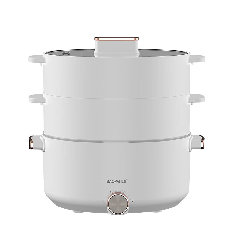 豹牌 BP-WD083多功能锅(蒸锅)一锅多用,快速加热 电火锅(蒸锅)