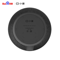 小度智能音箱1S官方正品AI机器人家用蓝牙语音通话wifi音响小杜-黑色