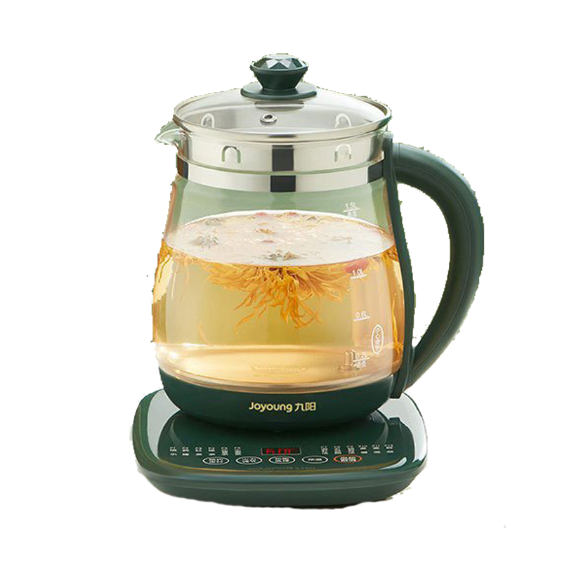 九阳养生壶家用全自动电水壶煎药壶多功能玻璃花茶壶可拆卸茶篮煮茶器