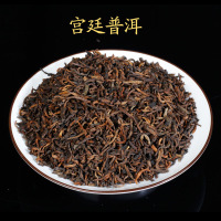 云南普洱熟茶 陈香 5-10年散茶 勐海大树普洱金芽500克茶叶罐装