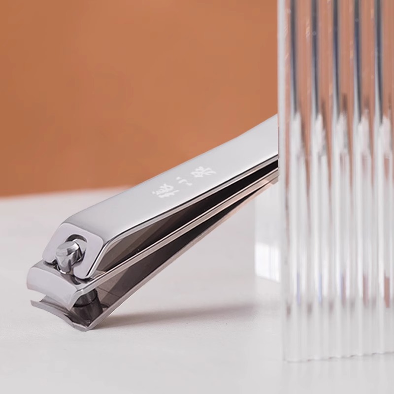 张小泉指甲刀五件套不锈钢指甲剪斜口指甲钳家用修甲刀挖耳勺8138高清大图