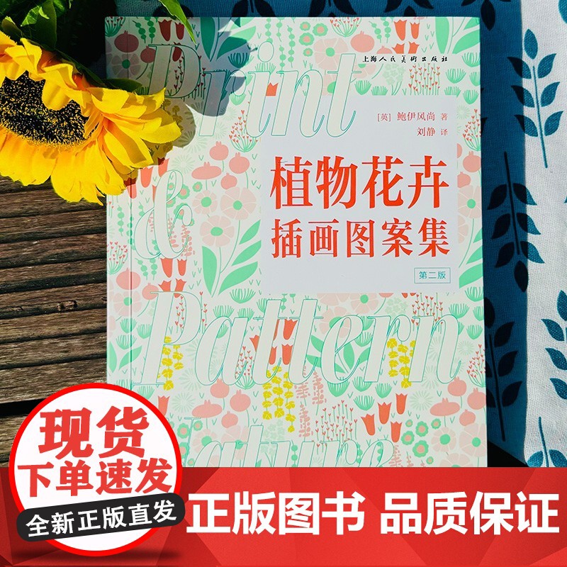 设计新经典 植物花卉插画图案集 鲍伊风尚 著 艺术设计高清大图