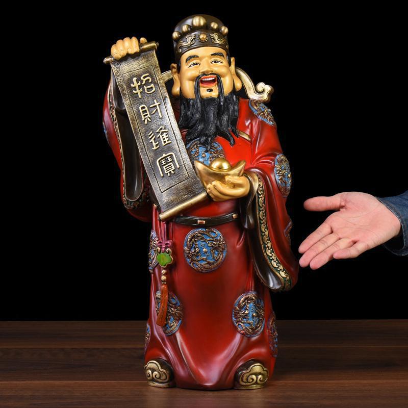 美帮汇摆件 爷佛像文开业乔迁礼品大号彩绘高清大图