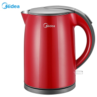 美的(Midea)电水壶热水壶电热水壶304不锈钢水壶双层防烫全钢无缝烧水壶 WH415E2g