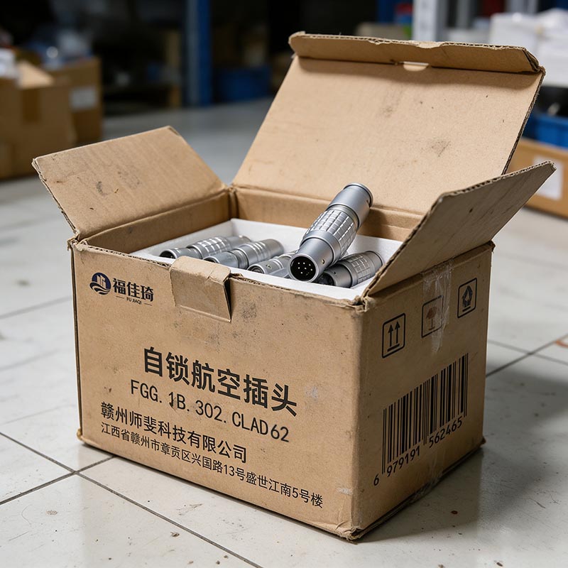 福佳琦 自锁航空插头 FGG.1B.302.CLAD62 个高清大图