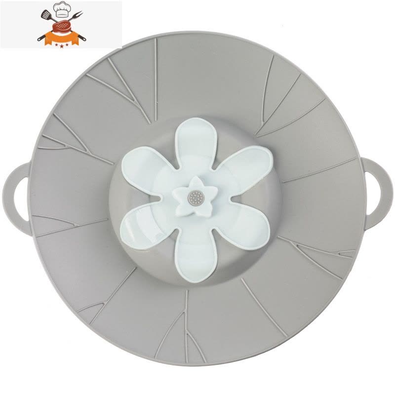 硅胶防溢锅盖厨房多功能家用煮粥防溢锅器防溢盖大号盖子 敬平 嫩芽绿(适用14-24cm的锅)锅具配件图片