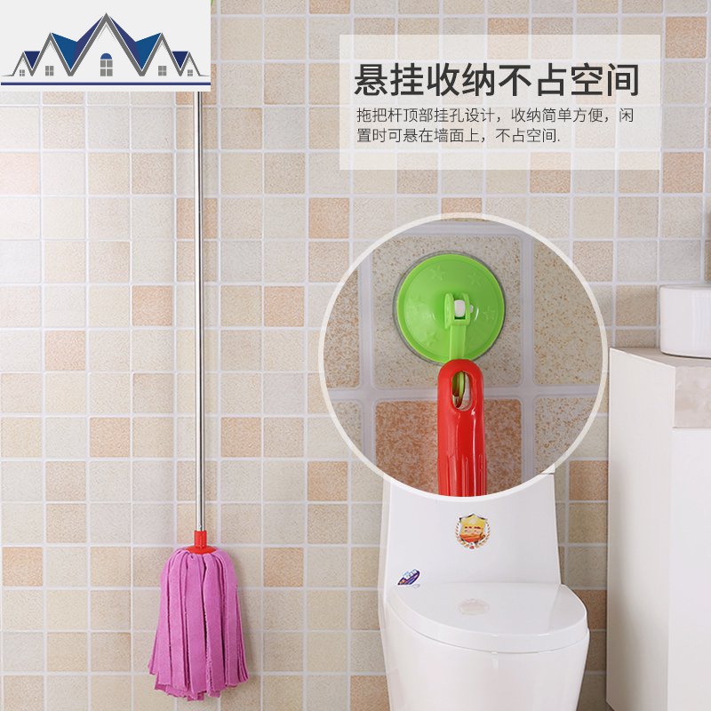 免手洗毛巾布拖把 吸水墩布木地板地拖拖把普通家用老式懒人拖布 三维工匠高清大图