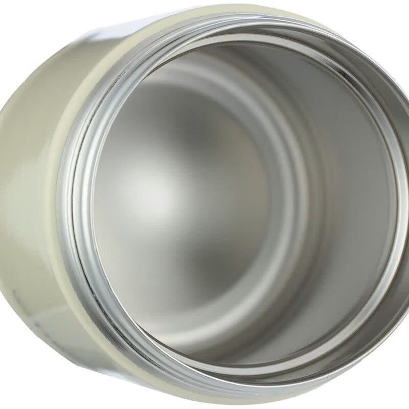 虎牌(TIGER) 保温杯 多功能真空焖烧杯 不锈钢保温汤杯 七夕礼物 MCH-A75C 750ML 白/棕图片