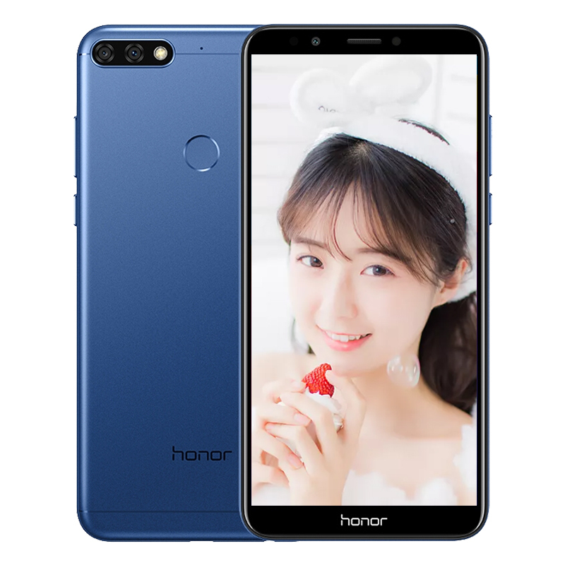 华为荣耀honor畅玩7c标配版全网通3gb32gb极光蓝色移动联通电信4g手机