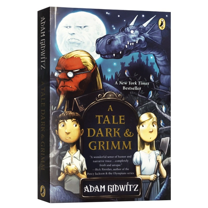 [醉染正版]格林黑暗童话 英文原版书 A Tale Dark and Grimm 韩塞尔和葛雷特的格林世界大冒险 儿童文高清大图