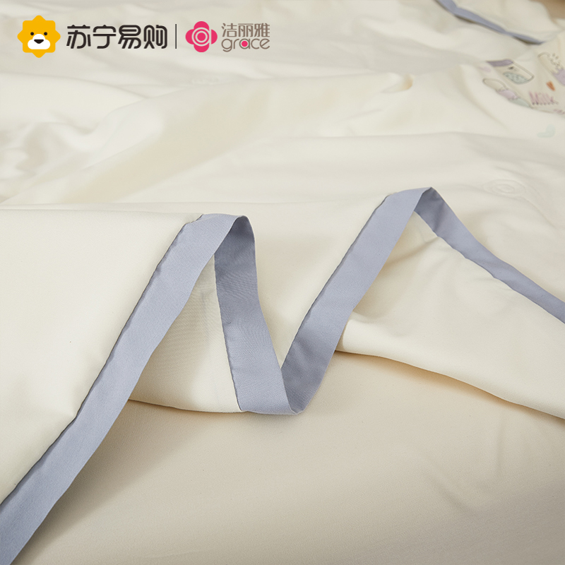洁丽雅冰淇淋夏凉被空调被夏季薄被子可机洗夏被单双人家用高清大图