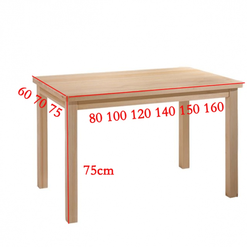 实木餐桌椅组合家用吃饭桌子小户型简约客厅桌子长方形四方桌定制单桌