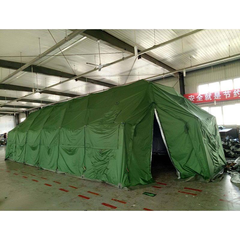 将鹰 60㎡网架指挥帐篷60平米户外训练卫生指挥帐篷 JY-033S-60高清大图