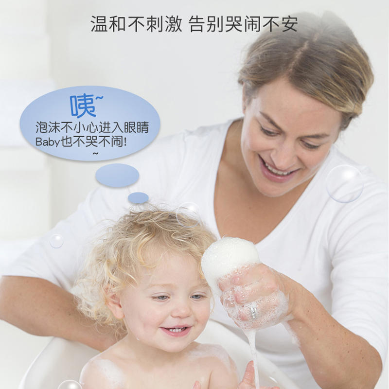 CROCO baby鳄鱼宝宝 牛奶精华沐浴露720g 全家共享洗护 温和洁净滋养 新生婴儿儿童家长均适用高清大图