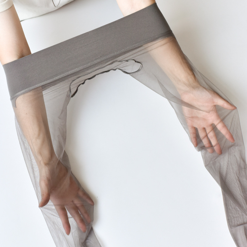 suntek触感顺滑无缝丝袜360脚尖透明无痕超薄性感包芯丝连裤袜夏女