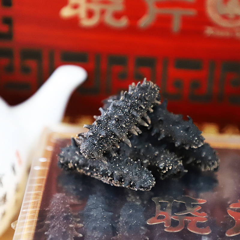 晓芹 大连淡干海参 88g 18-25头 辽刺参 海鲜水产高清大图