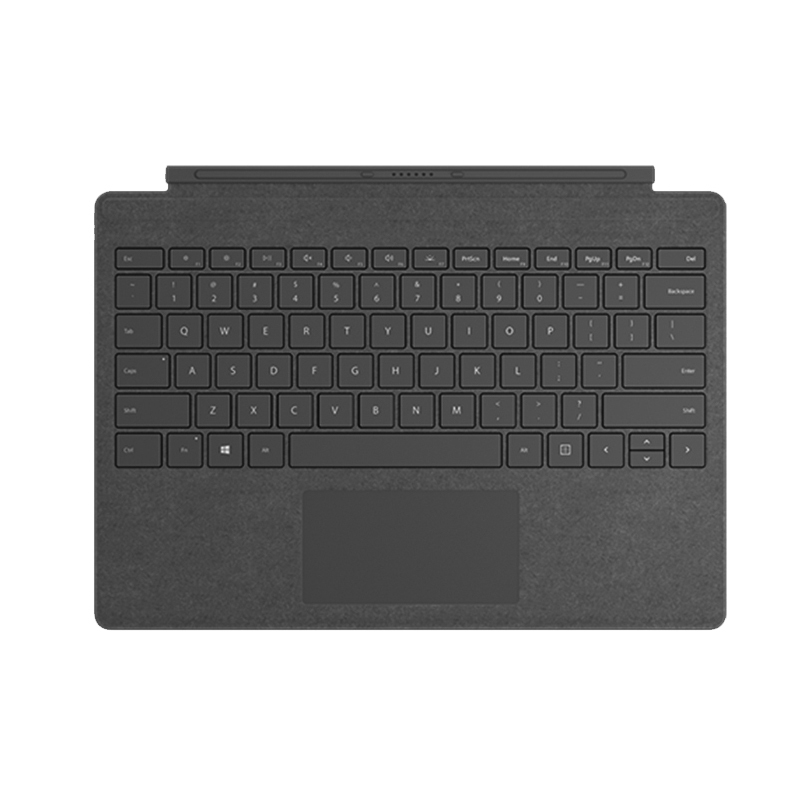 微软(Microsoft)商用 Surface Pro 专业键盘盖(木炭灰)