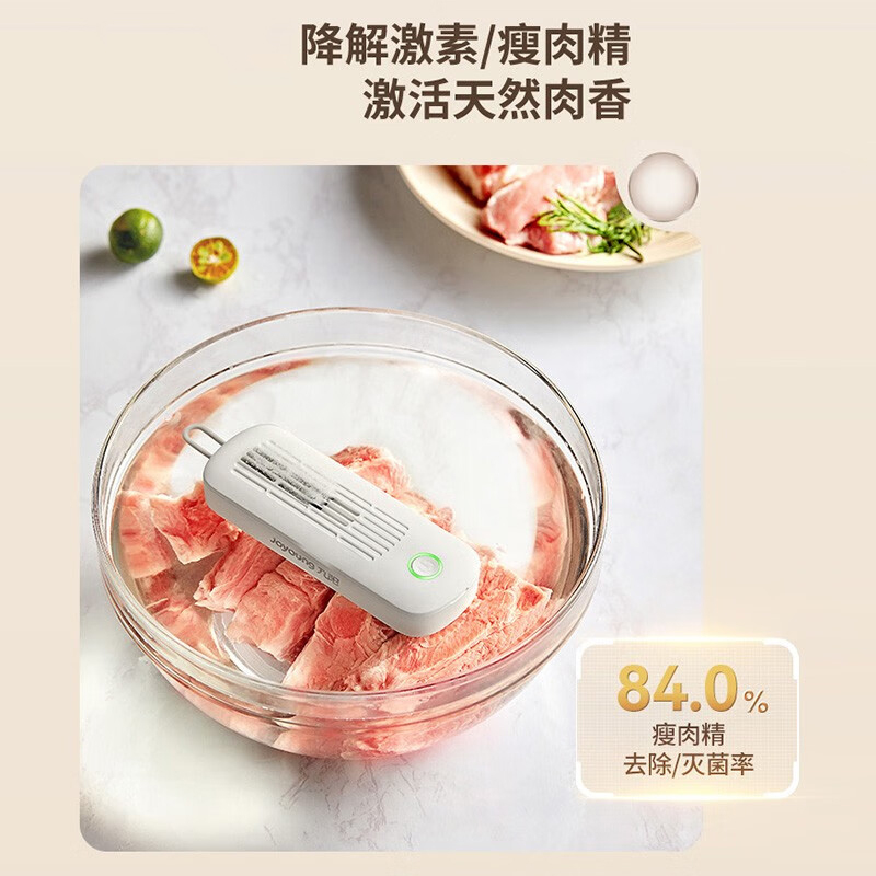 九阳果蔬清洁机两档可调无线设计小巧便携深度净化SH08V-AZ810高清大图