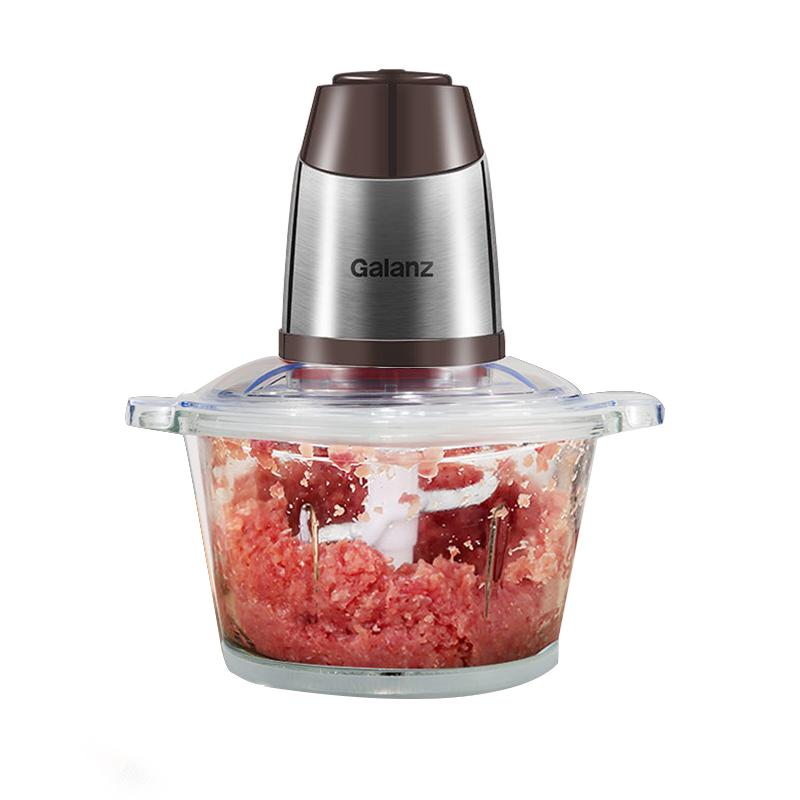galanz格兰仕wj2001家用电动不锈钢小型多功能搅菜绞肉机打馅视频
