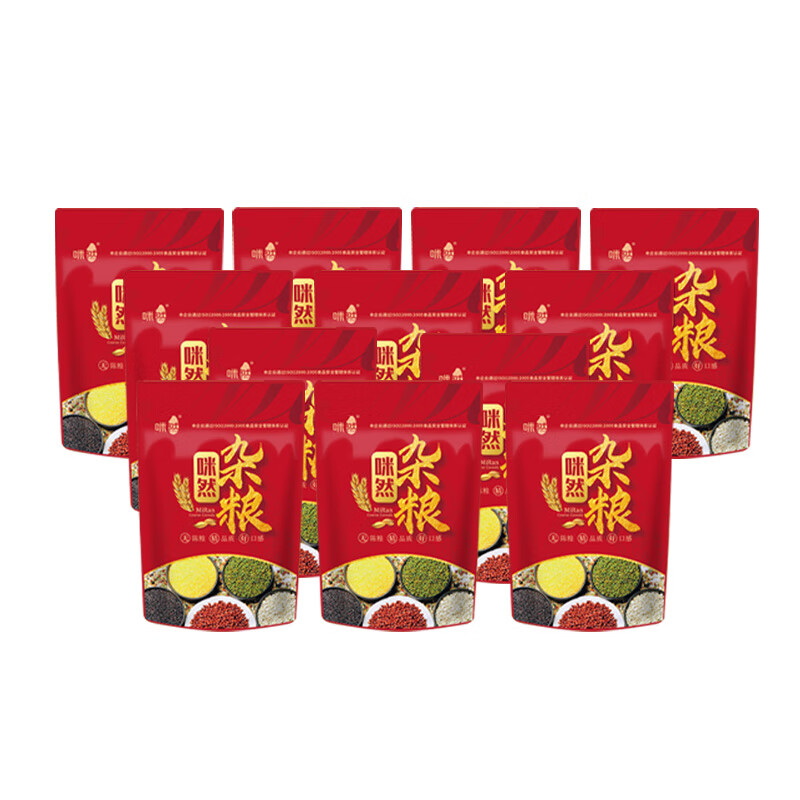 咪然 十二生肖杂粮礼( 红色烫金)4.8KG高清大图