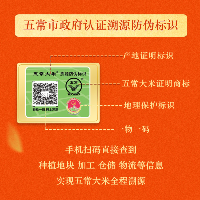 十月稻田 官方溯源有机五常大米SYDT5kg/袋高清大图