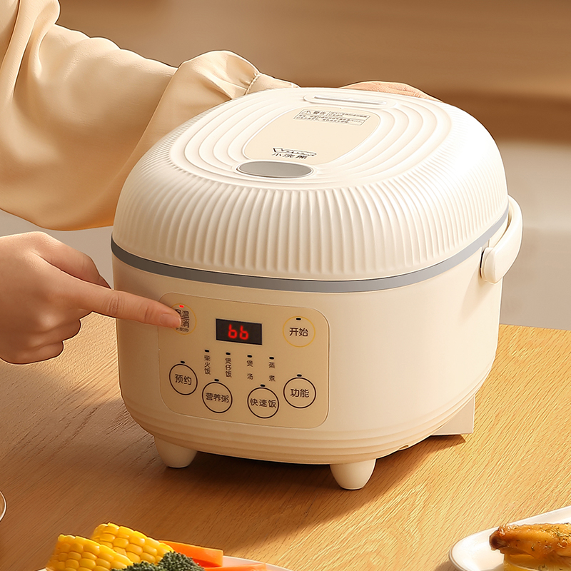 小浣熊(LOTOR)电饭煲3L家用多功能24H智能预约电饭锅双感温防溢健康内胆一键柴火饭 智能煲VHF60A-3L高清大图