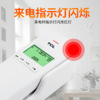 TCL 电话机 8A小挂机 酒店电话 号码存储 来电显示 座机电有绳话机(黑色)