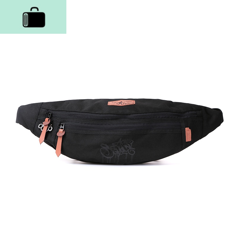 潮牌胸包男女腰包多功能户外街头休闲斜挎包运动嘻哈小包NEWLAKE高清大图