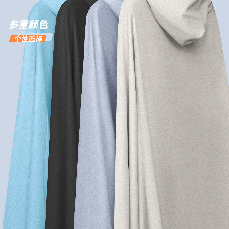 正雨成人雨衣男女通用全身防暴雨优质面料加厚耐磨防风雨9063高清大图